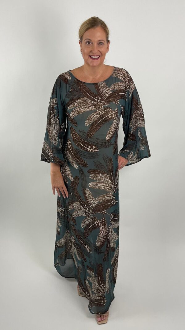 Parked Out By The Lake Summer Caftan Coverup Jen Dress